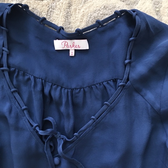 Parker dorit silk dress - Picture 6 of 9